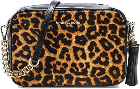 animal print michael kors crossbody bag|Michael Kors cheetah print backpack.